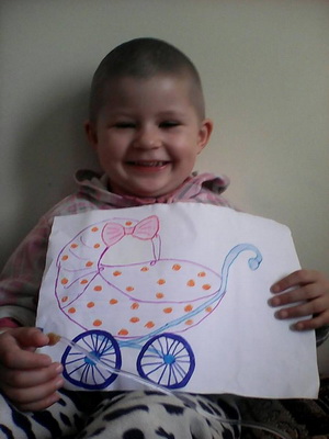 Paulinka na V�noce 2018 s p��n�m Je���kovi